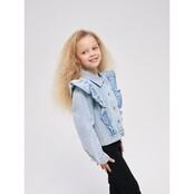 Name It kids meisjes spijkerjas LEA Light Blue Denim