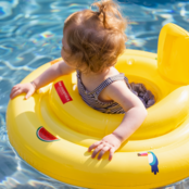 Swim Essentials Baby float Geel ⌀ 69 cm 0-1 Jaar 11 kg