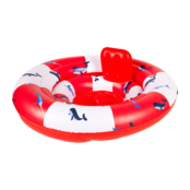 Swim Essentials Baby float Walvis Rood Wit ⌀ 69 cm 0-1 Jaar 11 kg