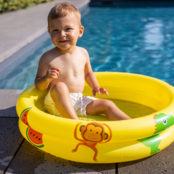 Swim Essentials Zwembad 60 cm Geel ⌀ 60 x 17 cm 0+ 15 L