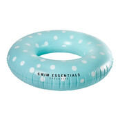 Swim Essentials Zwemband 90 cm Blauw met witte stippen ⌀ 90 cm 6+ 80 kg
