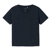 Name It mini jongens T-shirt FUMLE Dark Sapphire Regular Fit