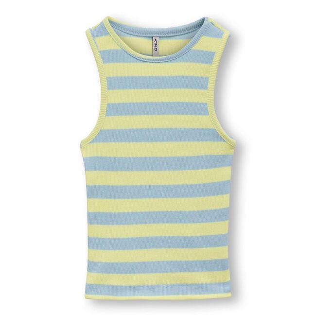 ONLY mini meisjes tanktop KENYA Yellow Pear Clear sky Regular Fit