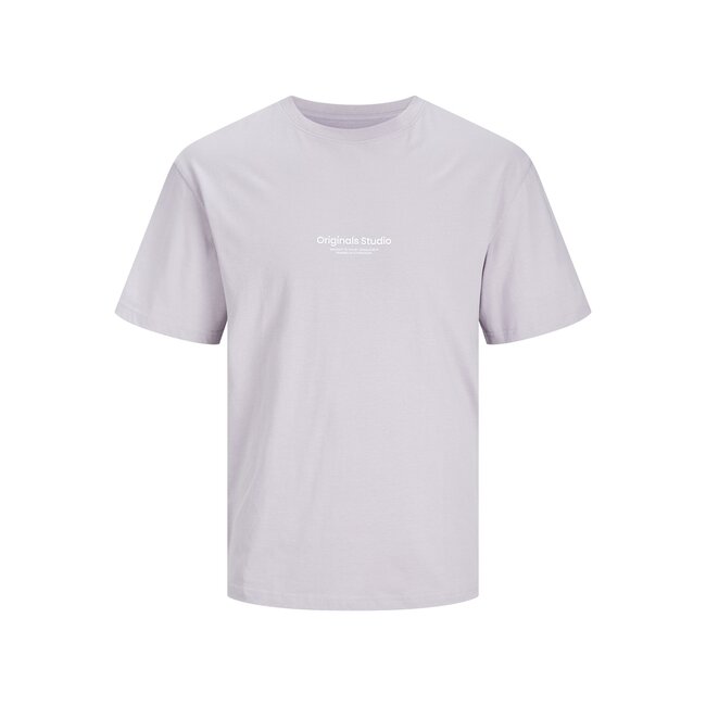 Jack&Jones jongens T-Shirt VESTERBRO Lavender Frost LOOSE Loose Fit