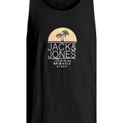 Jack&Jones jongens T-Shirt CASEY Black Standard Fit