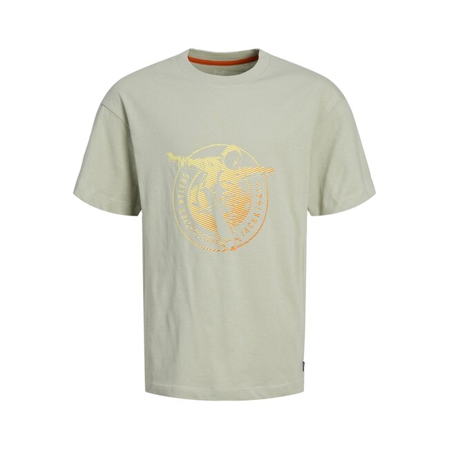Jack&Jones jongens T-Shirt CSC GRADIENT Desert Sage Loose Fit