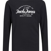 Jack&Jones jongens longsleeve FOREST Black Regular Fit