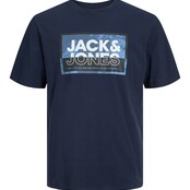 Jack&Jones jongens T-shirt LOGAN Navy Blazer Standard Fit