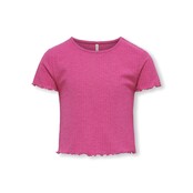 ONLY meisjes T-shirt NELLA Raspberry Rose Stretch Fit