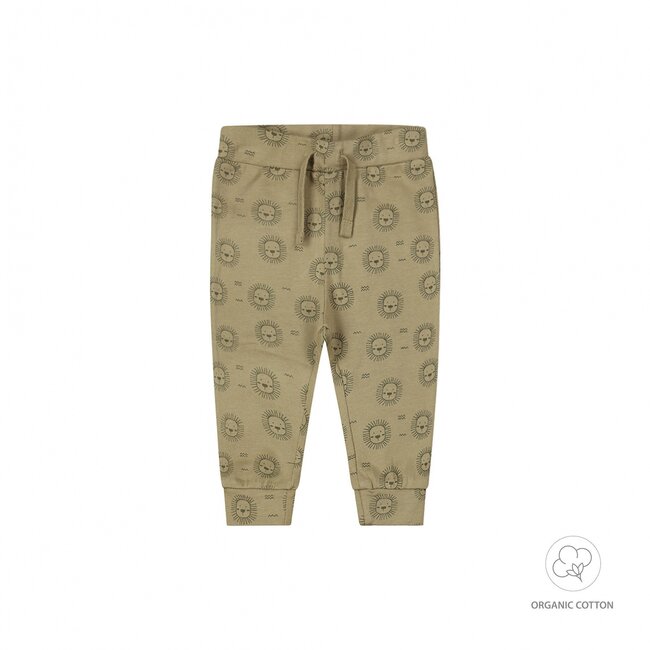 Dirkje jongens broek organic cotton Faded green - NOOS BOYS 2024