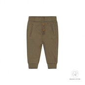 Dirkje jongens broek organic cotton Faded green - NOOS BOYS 2024