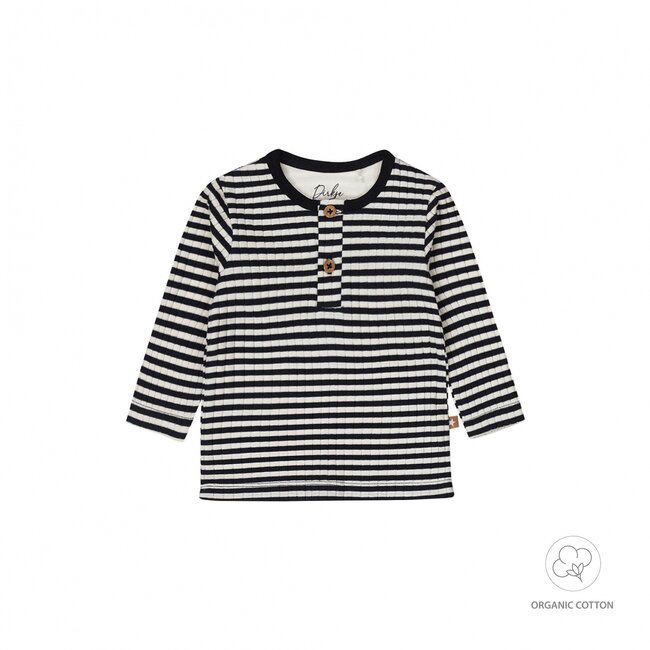 Dirkje jongens longsleeve organic cotton Navy - NOOS BOYS 2024