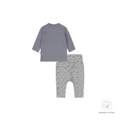 Dirkje jongens 2-delig setje organic cotton Faded blue - NOOS BOYS 2024