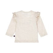 Dirkje meisjes longsleeve Beige grey - so sweet