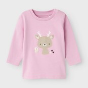 Name It baby meisjes longsleeve KYRAH Pastel Lavender Regular Fit