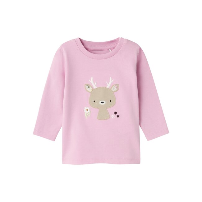 Name It baby meisjes longsleeve KYRAH Pastel Lavender Regular Fit