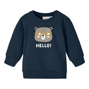 Name It baby jongens trui VONNE Dark Sapphire HELLO Regular Fit