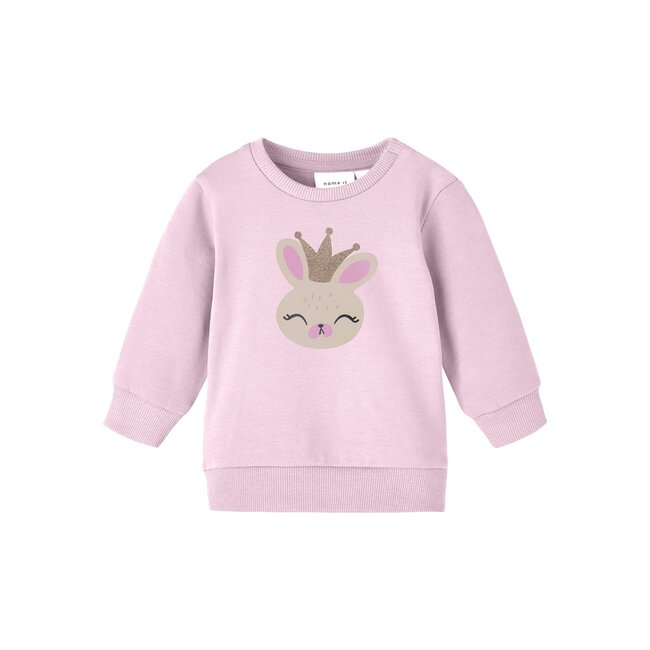 Name It baby meisjes trui VRILLIE Festival Bloom BUNNY W. CROWN Regular Fit