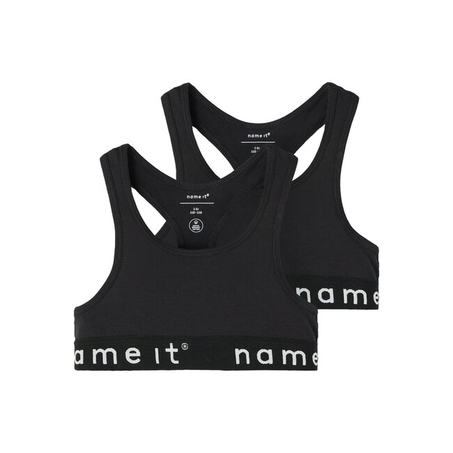 Name It kids meisjes ondergoed 2P Black w/ Black