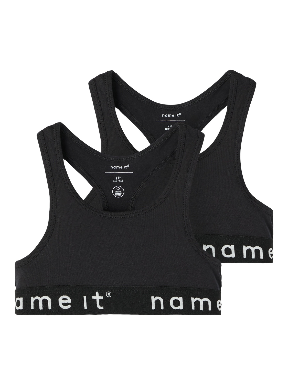 Name It kids meisjes ondergoed 2P Black w Black