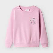 Name It mini meisjes trui VASACHA Pastel Lavender Love Regular Fit