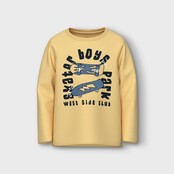 Name It mini jongens longsleeve VAGNO Golden Haze Skater Boys Park Regular Fit