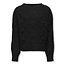 ONLY ONLY meisjes kids trui ROSETTA Black Black Glitter Regular Fit