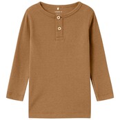 Name It mini jongens longsleeve KAB Almond Regular Fit