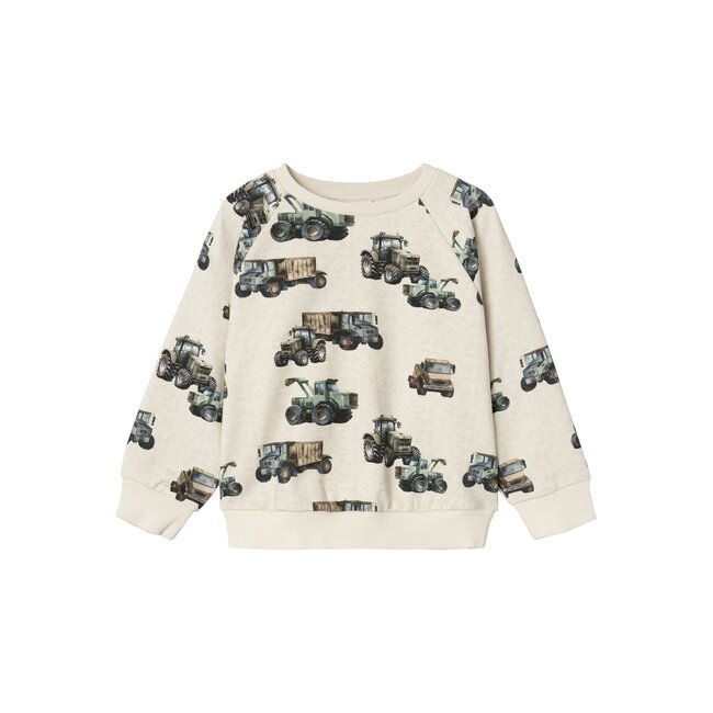 Name It mini jongens trui NIKLO Peyote Melange Regular Fit