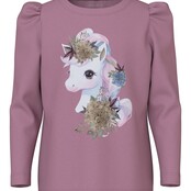 Name It mini meisjes longsleeve NAIA Mauve Orchid Standard Fit