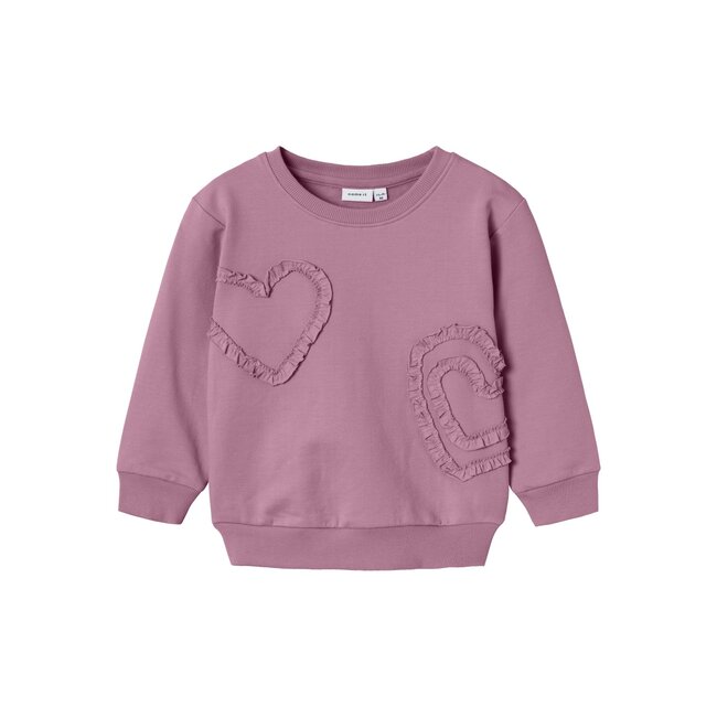 Name It mini meisjes trui NALA Mauve Orchid Regular Fit