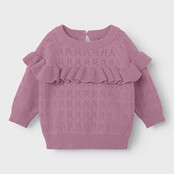 Name It baby meisjes trui OSILLA Mauve Orchid Regular Fit