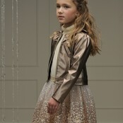 Le Chic meisjes kids rok TEDDY sequin Cute Cortado