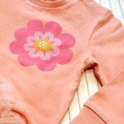 B.Nosy meisjes baby broek Nola mini sweat suit Peach