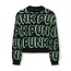 ONLY ONLY kids meisjes trui PUNK Black Green Bee/Laurel Green Regular Fit