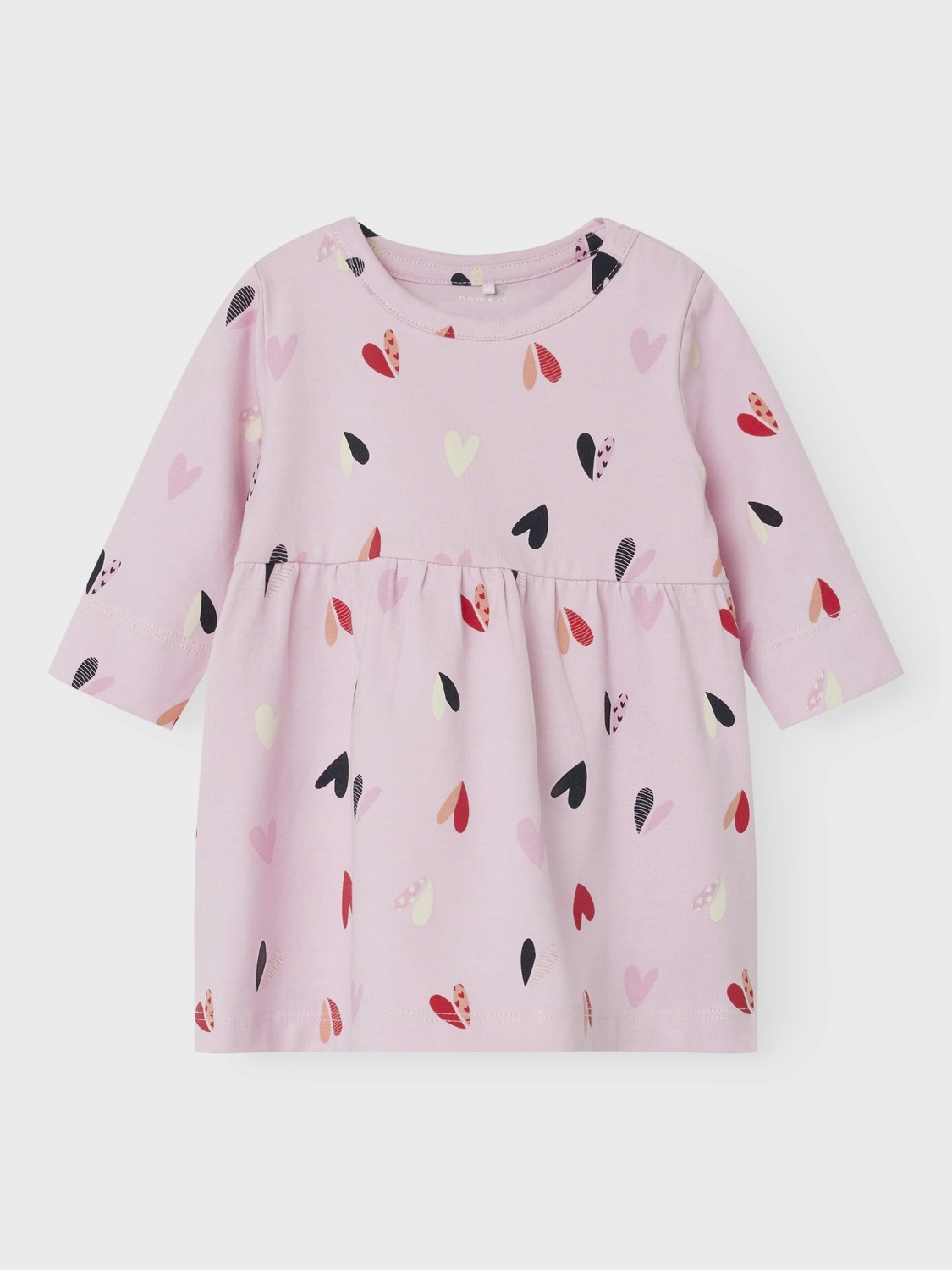 Name It baby meisjes jurk OLIVIE Roseate Spoonbill Regular Fit