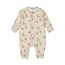 Dirkje Dirkje meisjes boxpak ls Off white - 03 Girls little flowers