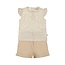 Dirkje Dirkje meisjes 2-delig setje Beige - 03 Girls little flowers
