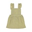 Dirkje Dirkje meisjes jurk salopette Dusty green - 05 Girls fresh