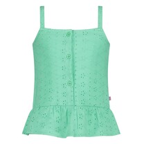 Jubel meisjes Top broderie Groen - Picknick Perfect