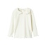 Name It Name It mini meisjes longsleeve BAILA Cloud Dancer Regular Fit