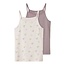 Name It Name It kids meisjes ondergoed STRAP TOP 2P BARELY PINK BOW Barely Pink