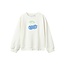 Name It Name It kids meisjes trui BOLADE Cloud Dancer Regular Fit