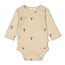 Feetje Feetje unisex Wikkelromper AOP rib Creme - Special Delivery