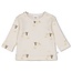 Feetje Feetje unisex Longsleeve AOP rib Offwhite - Special Delivery