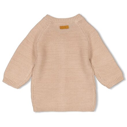 Feetje unisex Vestje gebreid Zand melange - Cute Cookie