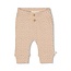 Feetje Feetje unisex Broek AOP rib Zand - Cute Cookie