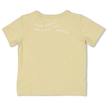 Feetje jongens T-shirt Lime - Turtelly Cool