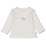 Feetje Feetje meisjes Longsleeve pointelle Offwhite - Flower Field
