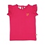 Feetje Feetje meisjes T-shirt ruches Fuchsia - Samba Shake